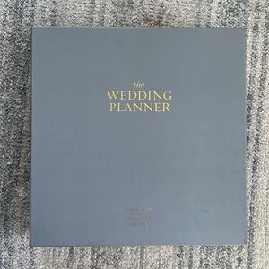 Wedding Planner cloth bound three ring binder